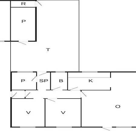 別荘 5 Person In Skjern-by Traum *